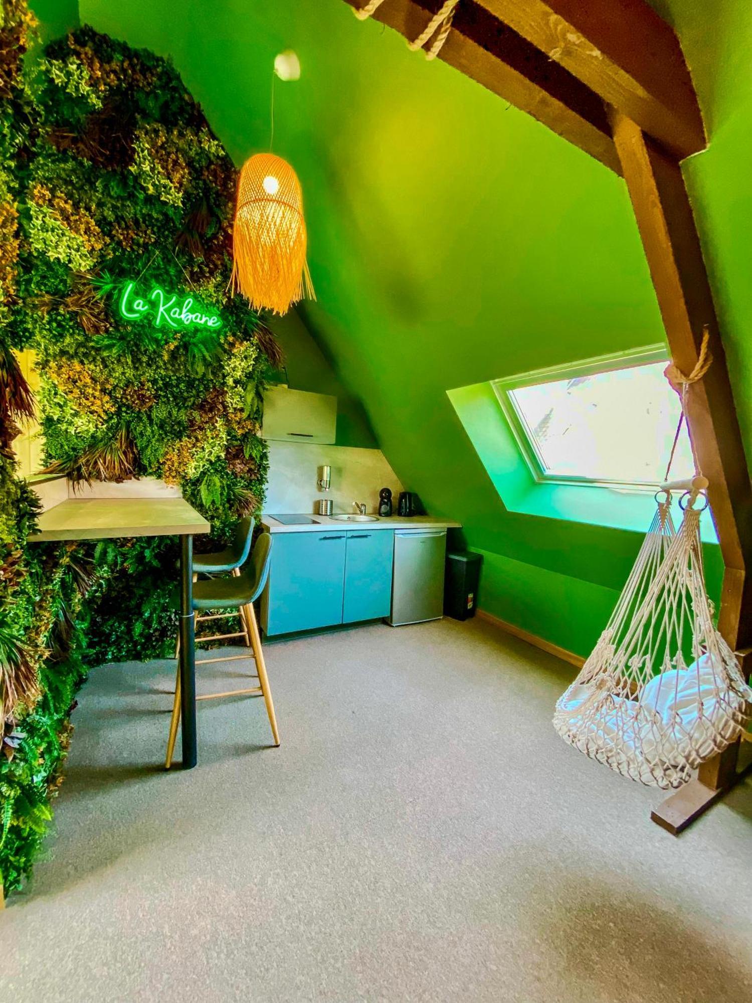 La Kabane , Appartement Proche Centre Et Plage Avec Experience Decoration Jungle Unique Le Portel Kültér fotó